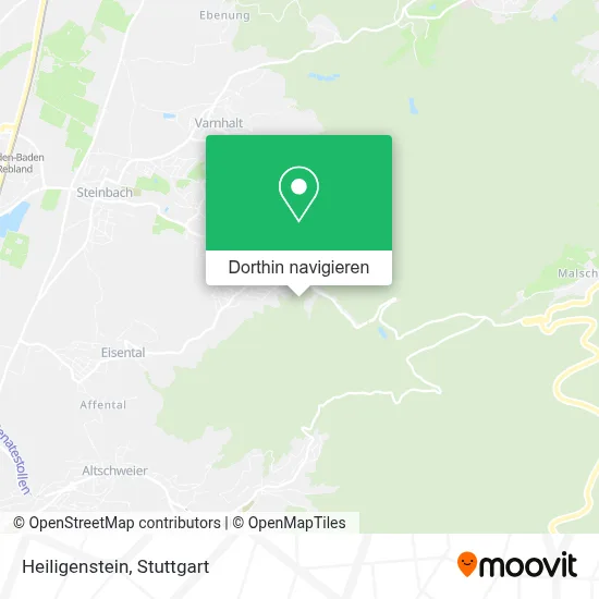 Heiligenstein Karte