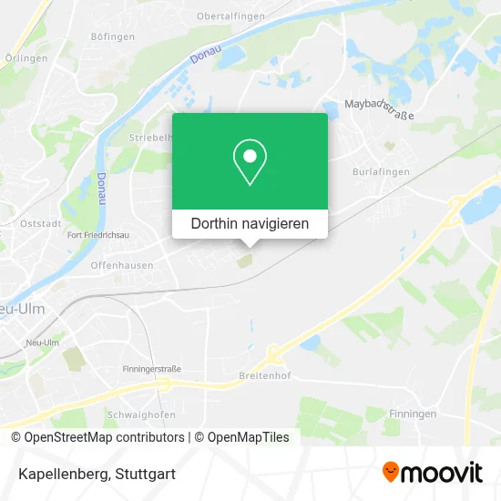 Kapellenberg Karte