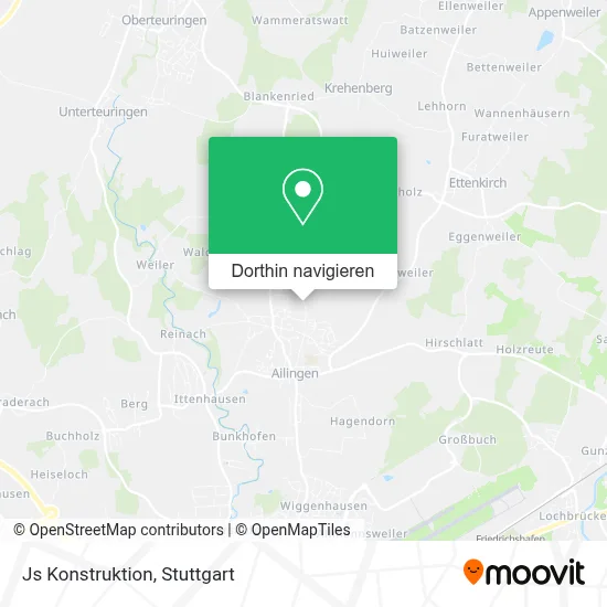 Js Konstruktion Karte