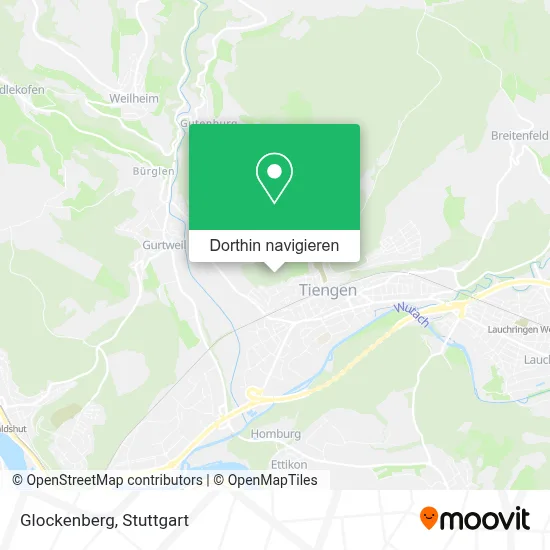 Glockenberg Karte