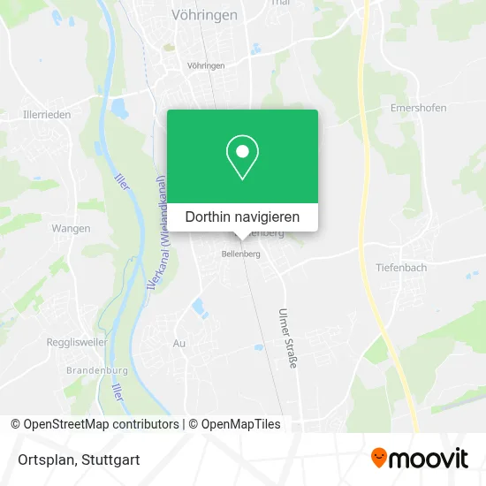 Ortsplan Karte