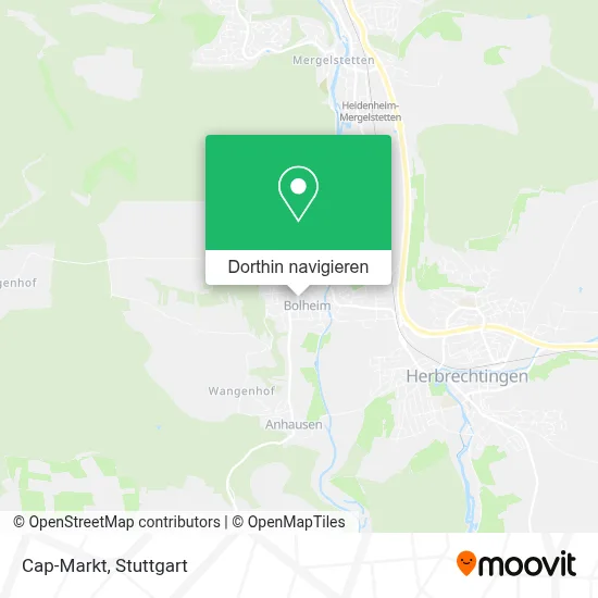 Cap-Markt Karte