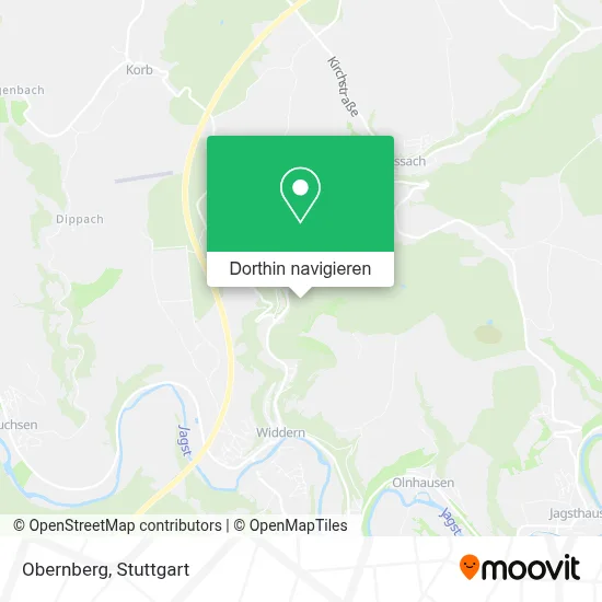 Obernberg Karte