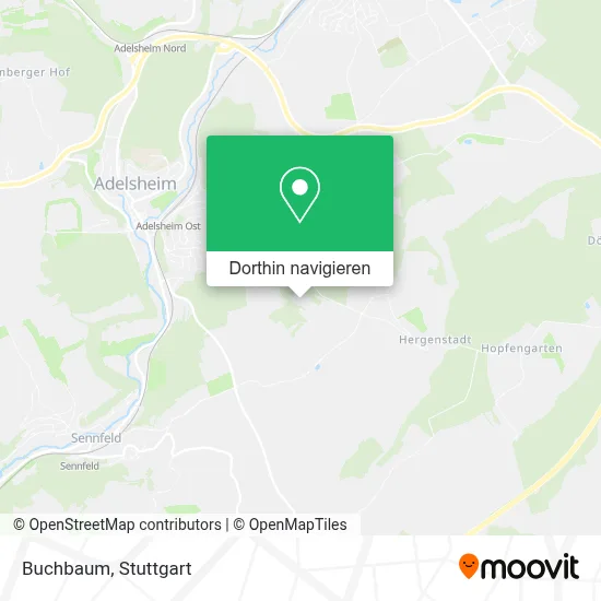 Buchbaum Karte