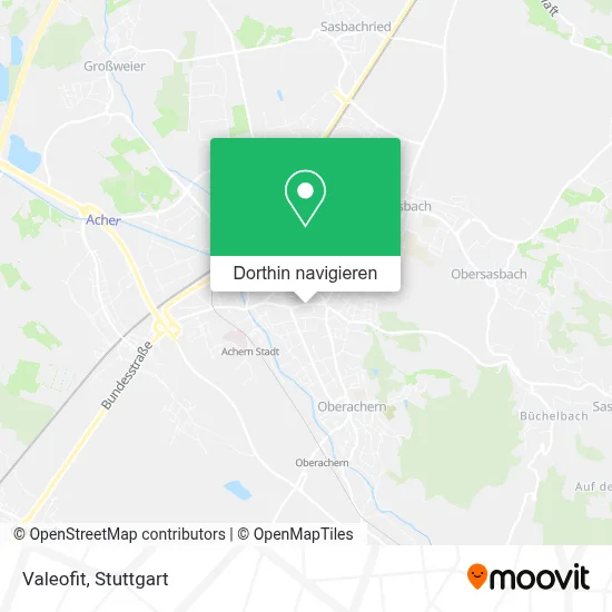 Valeofit Karte
