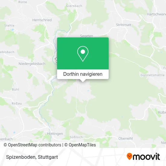Spizenboden Karte