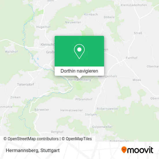 Hermannsberg Karte