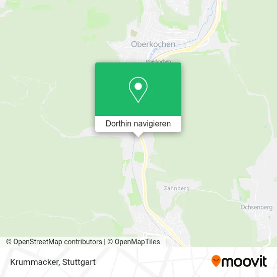 Krummacker Karte