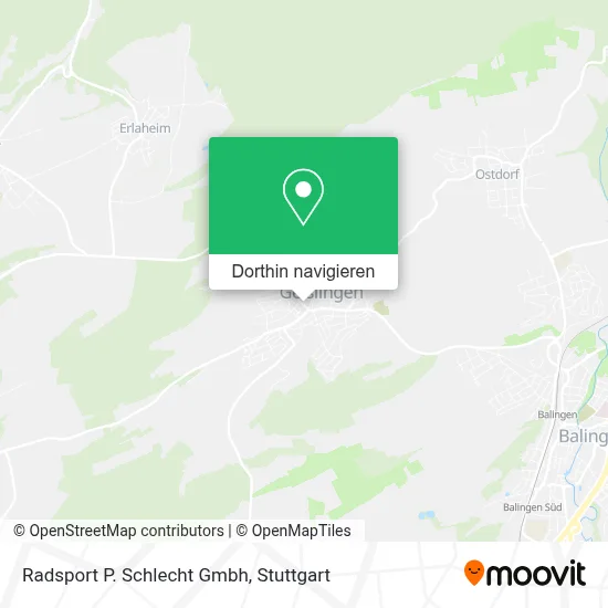 Radsport P. Schlecht Gmbh Karte
