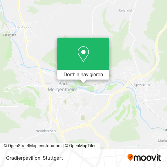 Gradierpavillon Karte