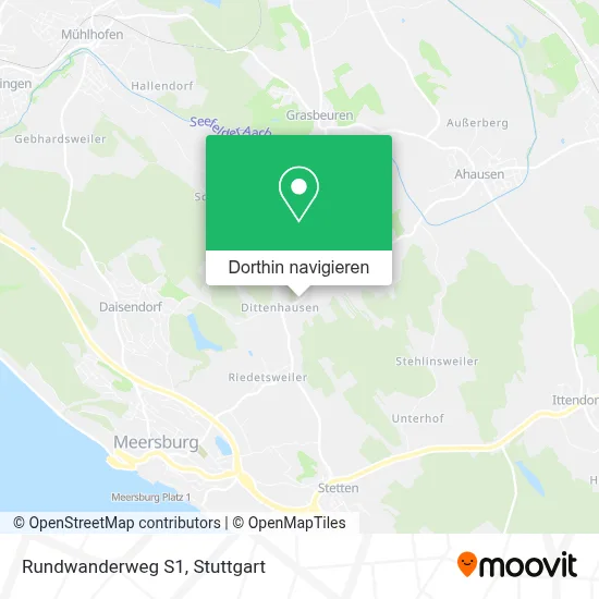 Rundwanderweg S1 Karte