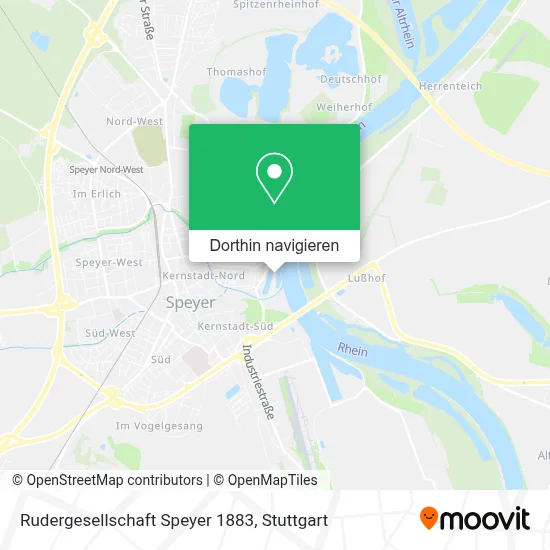 Rudergesellschaft Speyer 1883 Karte