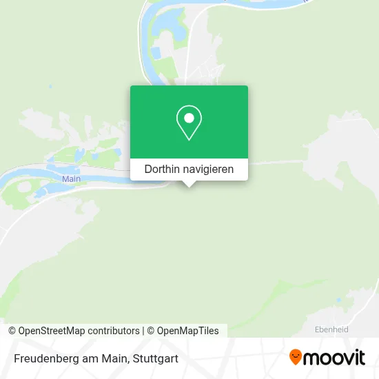 Freudenberg am Main Karte