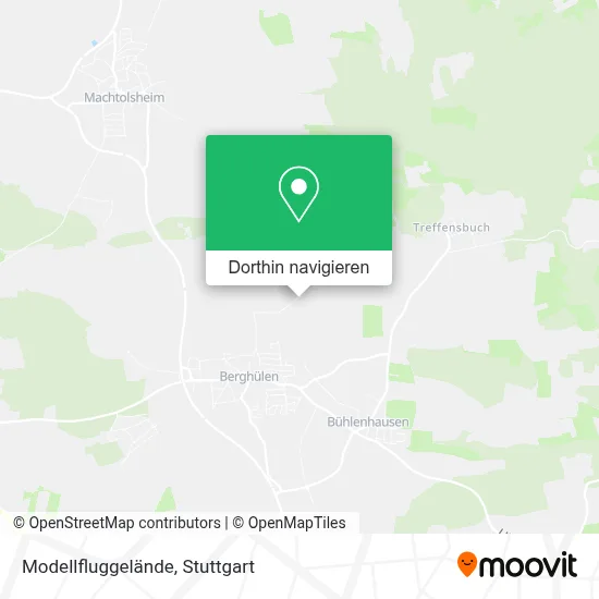 Modellfluggelände Karte