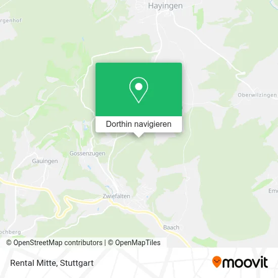 Rental Mitte Karte
