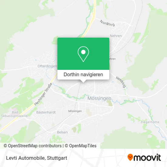 Levti Automobile Karte