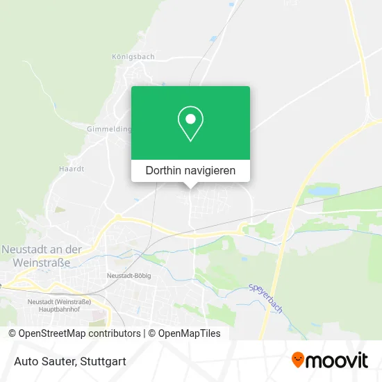 Auto Sauter Karte