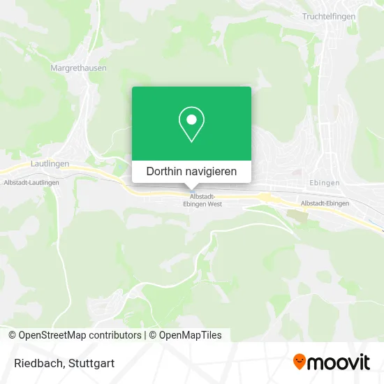 Riedbach Karte
