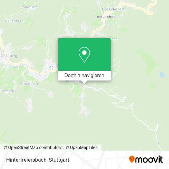 Hinterfreiersbach Karte