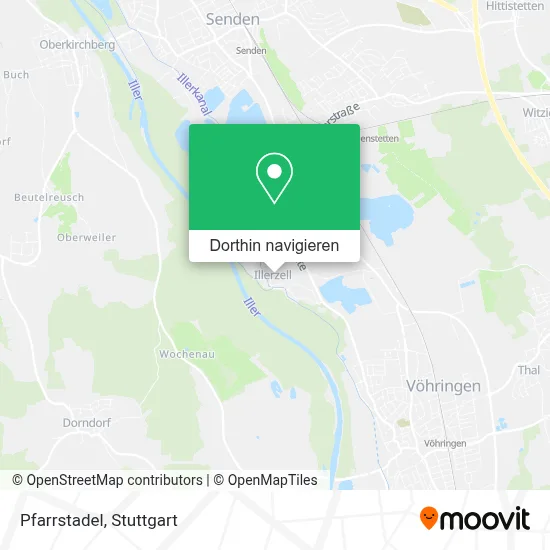 Pfarrstadel Karte