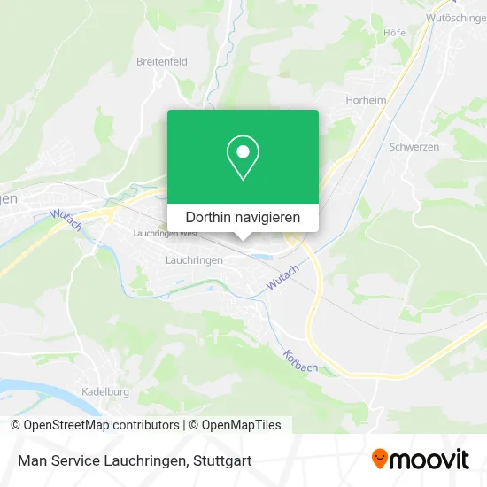 Man Service Lauchringen Karte