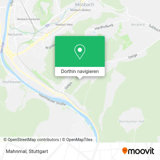 Mahnmal Karte