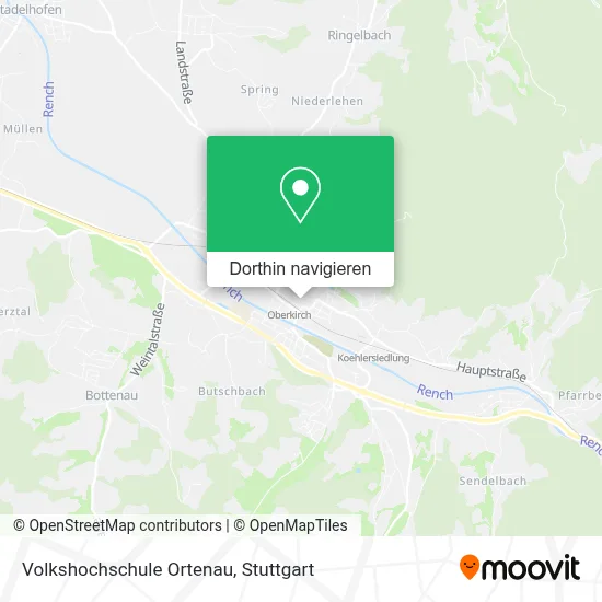 Volkshochschule Ortenau Karte