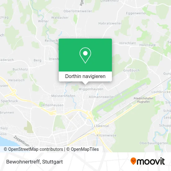 Bewohnertreff Karte