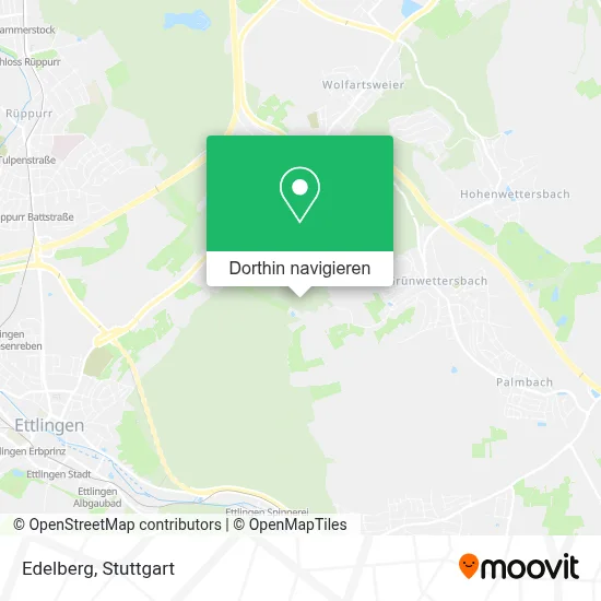 Edelberg Karte
