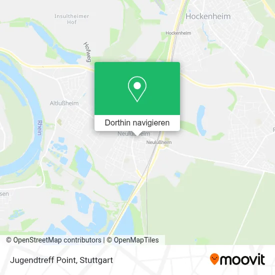 Jugendtreff Point Karte