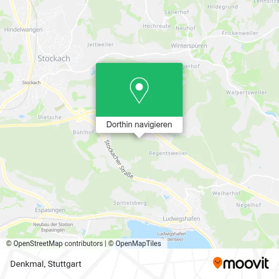 Denkmal Karte