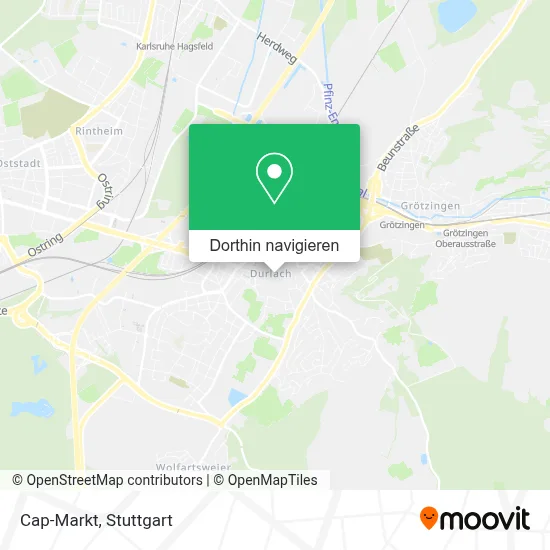 Cap-Markt Karte