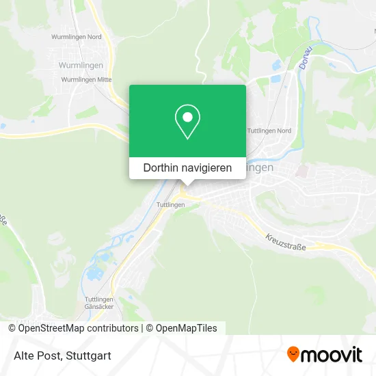 Alte Post Karte