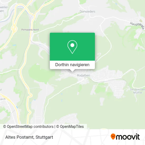 Altes Postamt Karte