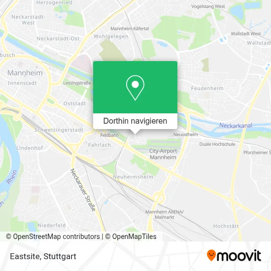 Eastsite Karte
