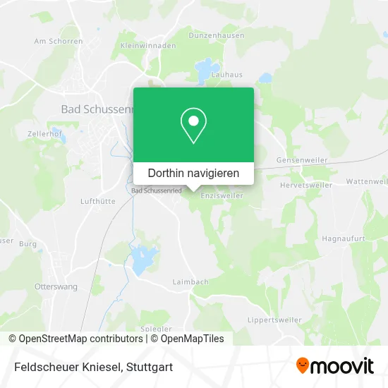 Feldscheuer Kniesel Karte