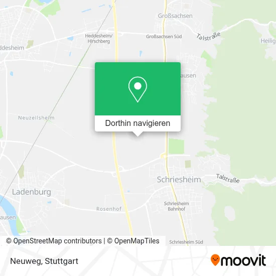 Neuweg Karte