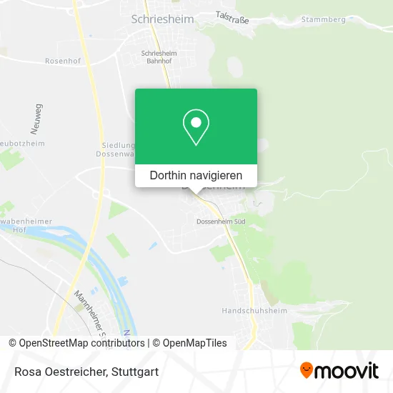 Rosa Oestreicher Karte