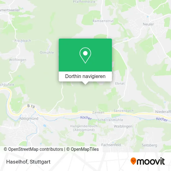 Haselhof Karte