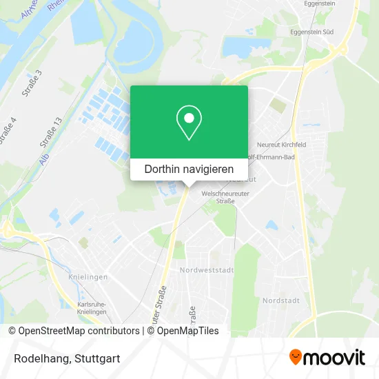 Rodelhang Karte