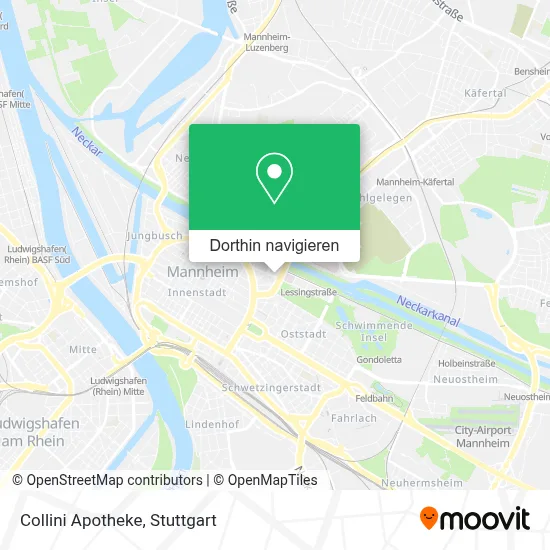 Collini Apotheke Karte