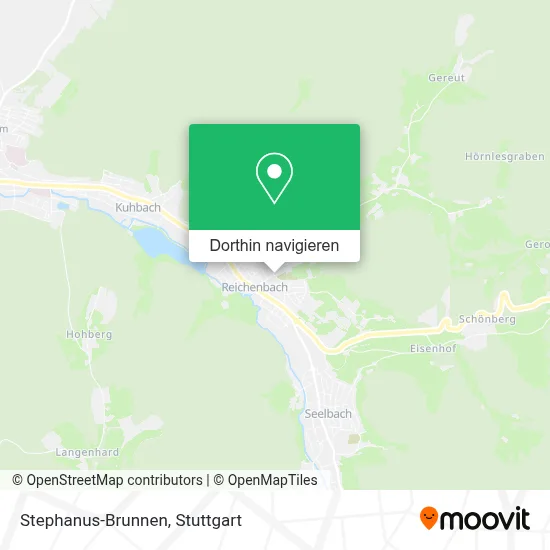Stephanus-Brunnen Karte
