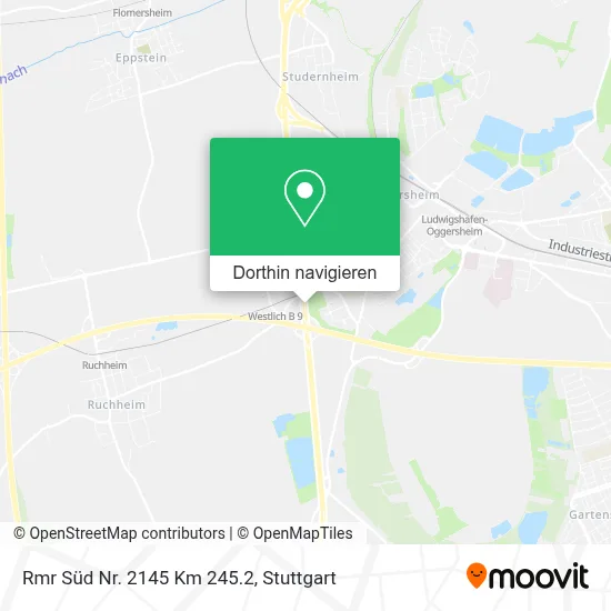 Rmr Süd Nr. 2145 Km 245.2 Karte