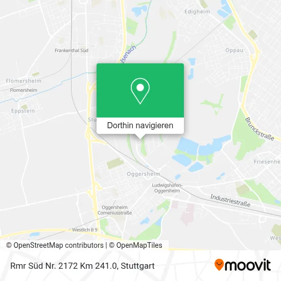 Rmr Süd Nr. 2172 Km 241.0 Karte