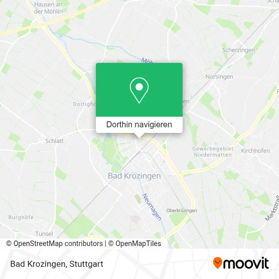 Bad Krozingen Karte