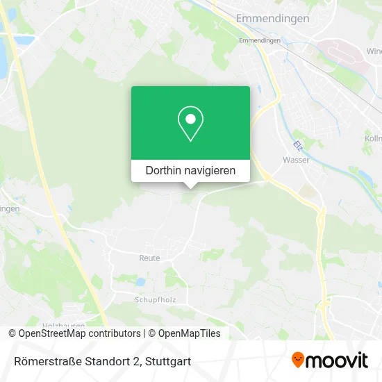 Römerstraße Standort 2 Karte