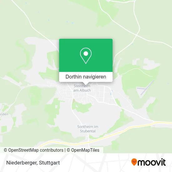 Niederberger Karte