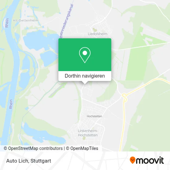 Auto Lich Karte