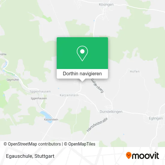 Egauschule Karte