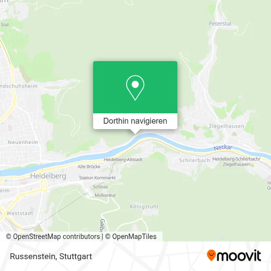 Russenstein Karte